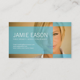 Moderne profielkaart - Jamie Eason Visitekaartje