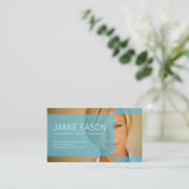 Moderne profielkaart - Jamie Eason Visitekaartje (Staand voorkant)