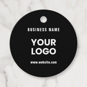Moderne promotionele logo & tekst Aanpasbare kle Bedankjes Labels