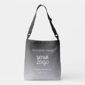 Moderne promotionele Logo & tekst | Bewerkbare kle Crossbody Tas (Achterkant)