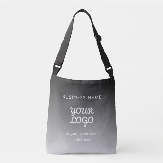 Moderne promotionele Logo & tekst | Bewerkbare kle Crossbody Tas (Voorkant)