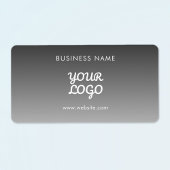 Moderne promotionele Logo & tekst | Bewerkbare kle Etiket