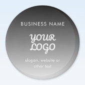 Moderne promotionele Logo & tekst | Bewerkbare kle Magneet