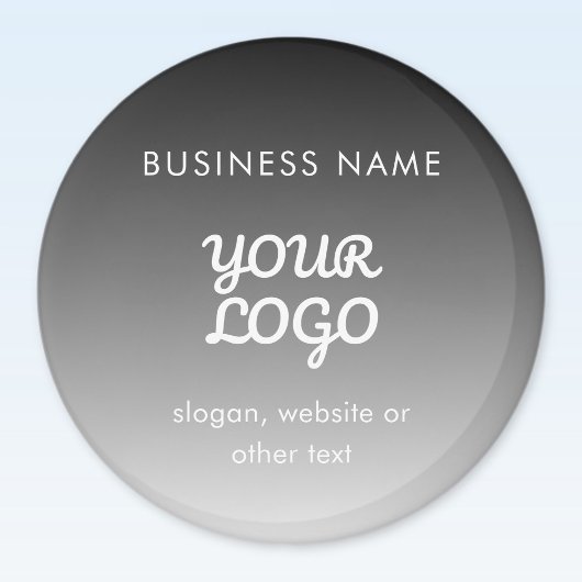 Moderne promotionele Logo & tekst | Bewerkbare kle Magneet