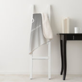 Moderne promotionele Logo & tekst | Bewerkbare kle Sherpa Deken (In situ)