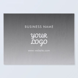 Moderne promotionele Logo & tekst | Bewerkbare kle Tissuepapier