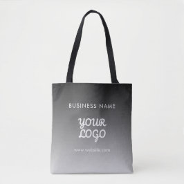 Moderne promotionele Logo & tekst | Bewerkbare kle Tote Bag