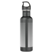 Moderne promotionele Logo & tekst | Bewerkbare kle Waterfles (Achterkant)