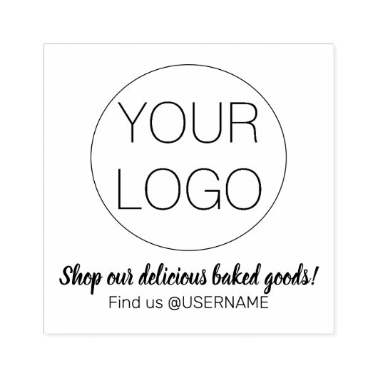 Moderne promotionele marketing voor kleine bedrijv rubberstempel (Afrduk)