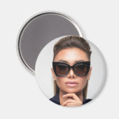 Moderne promotionele zakelijke fotografie foto magneet (Voorkant / Achterkant)