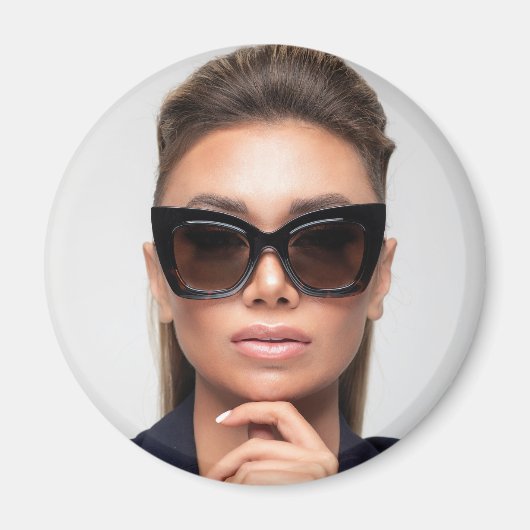 Moderne promotionele zakelijke fotografie foto magneet (Voorkant)