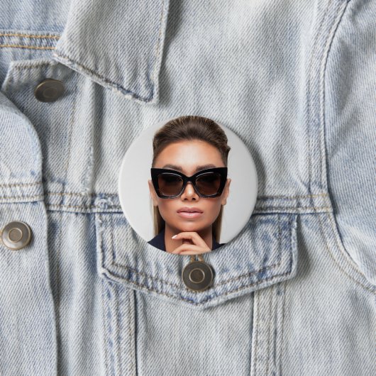 Moderne promotionele zakelijke fotografie foto ronde button 7,6 cm (In situ)