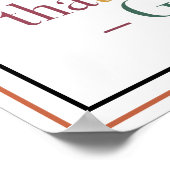 Moderne Psalm 46 10 Wees Stil En Ken Dat Ik God Be Poster (Hoek)