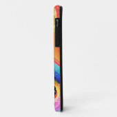 Moderne psychedelische Abstracte oog geometrische Case-Mate iPhone Case (Achterkant/links)