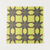 Moderne psychedelische mandala wandkleed (Voorkant)