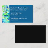 Moderne psychotherapeut Visitekaartje voor geestel (Voorkant / Achterkant)