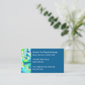 Moderne psychotherapeut Visitekaartje voor geestel (Staand voorkant)