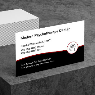 Moderne Psychotherapie Diensten Visitekaartje