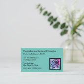 Moderne psychotherapie Mentale gezondheid Visitekaartje (Staand voorkant)