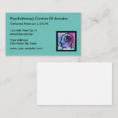 Moderne psychotherapie Mentale gezondheid Visitekaartje (Voorkant / Achterkant)