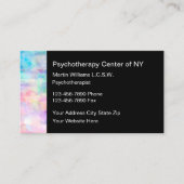 Moderne psychotherapie visitekaartje (Voorkant)