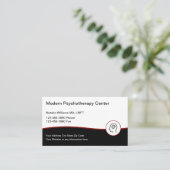 Moderne psychotherapie visitekaartje (Staand voorkant)