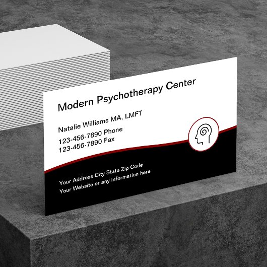 Moderne psychotherapie visitekaartje