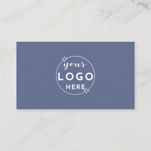 Moderne QR Code Custom Logo/Social Media Iconen Bl Visitekaartje (Achterkant)