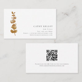 Moderne QR code elk beroep Visitekaartje