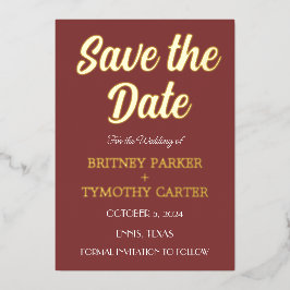 Moderne QR-code Foto Wine Bourgogne Weduwschap Folie Uitnodiging