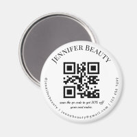 moderne qr - code kleinbedrijf schoonheidssalon tr