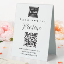 Moderne QR-code Laat ons een grote review achter