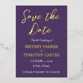 Moderne QR Code Photo Calligraphy Script Weddensch Folie Uitnodiging