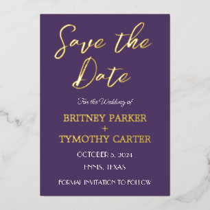 Moderne QR Code Photo Calligraphy Script Weddensch Folie Uitnodiging