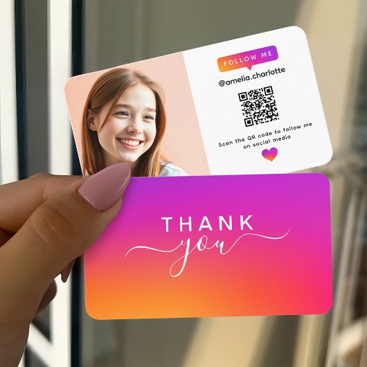 Moderne QR-code sociale media netwerkafbeelding Visitekaartje