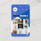 Moderne QR Code Visitekaartjes | Verbinding maken (Voorkant)