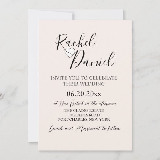 Moderne QR Code Weddenschap met foto's Kaart (Voorkant)