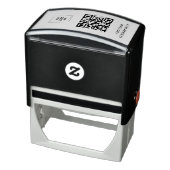Moderne QR-code zakelijk logo merkdesign Zelfinktende Stempel (Product)