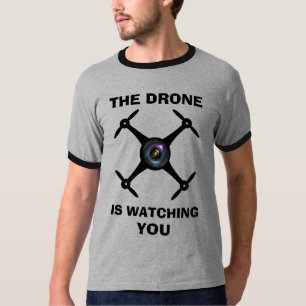Moderne Quadcopter   UAV   Grappige Drone Camerate T-shirt