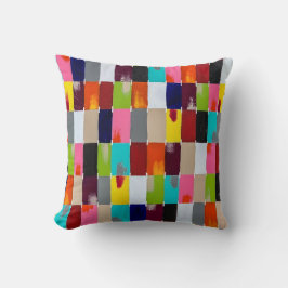 Moderne quilt 16 x16 katoenen sierkussen