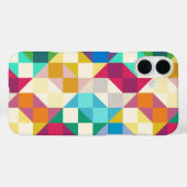 Moderne quilt dopamine Case-Mate iPhone case (Achterkant (horizontaal))