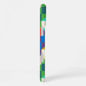 Moderne quilt dopamine iPhone hoesje (Rechterkant)