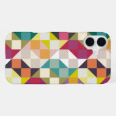 moderne quilt MANA iPhone Hoesje (Achterkant horizontaal)