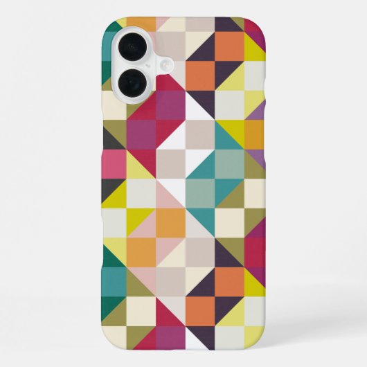 moderne quilt MANA iPhone Hoesje (Achterkant)
