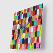 Moderne Quilt Wall klok (Hoek)