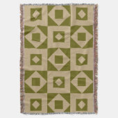 Moderne quiltfusie deken (Voorkant Verticaal)