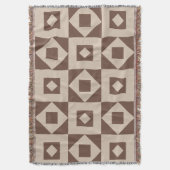 Moderne quiltfusie deken (Voorkant Verticaal)