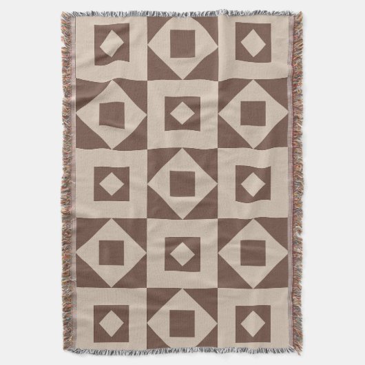 Moderne quiltfusie deken (Voorkant Verticaal)