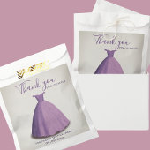 Moderne Quinceañera mis quince dank u Bedankzakje