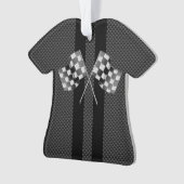 Moderne raceblokken in koolstofvezelstijl ornament (voorkant)